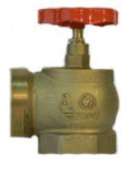 Клапан КПЛМ 65-1 латунный 90° муфта - цапка